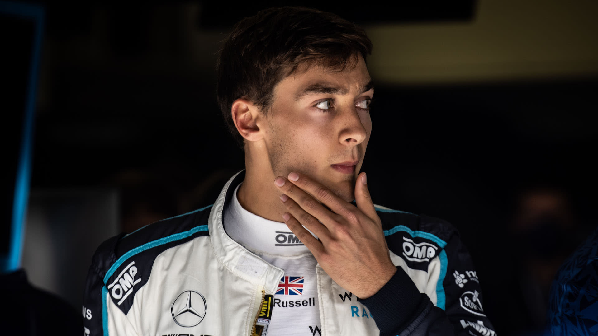 George Russell, photo by F1 official 