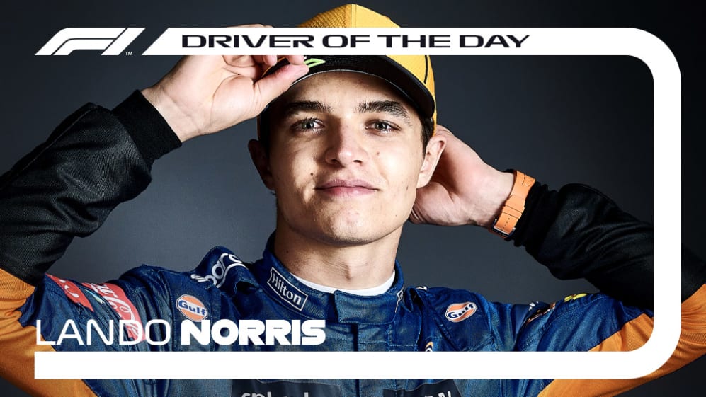 Lando Norris - Driver of the day