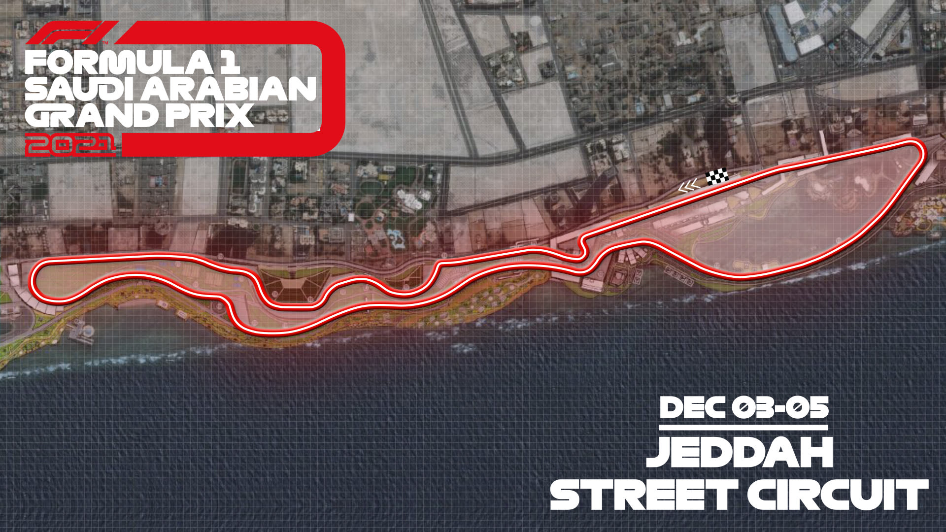 First Look Fastest Ever F1 Street Circuit Revealed For Saudi Arabian Grand Prix In Jeddah Formula 1