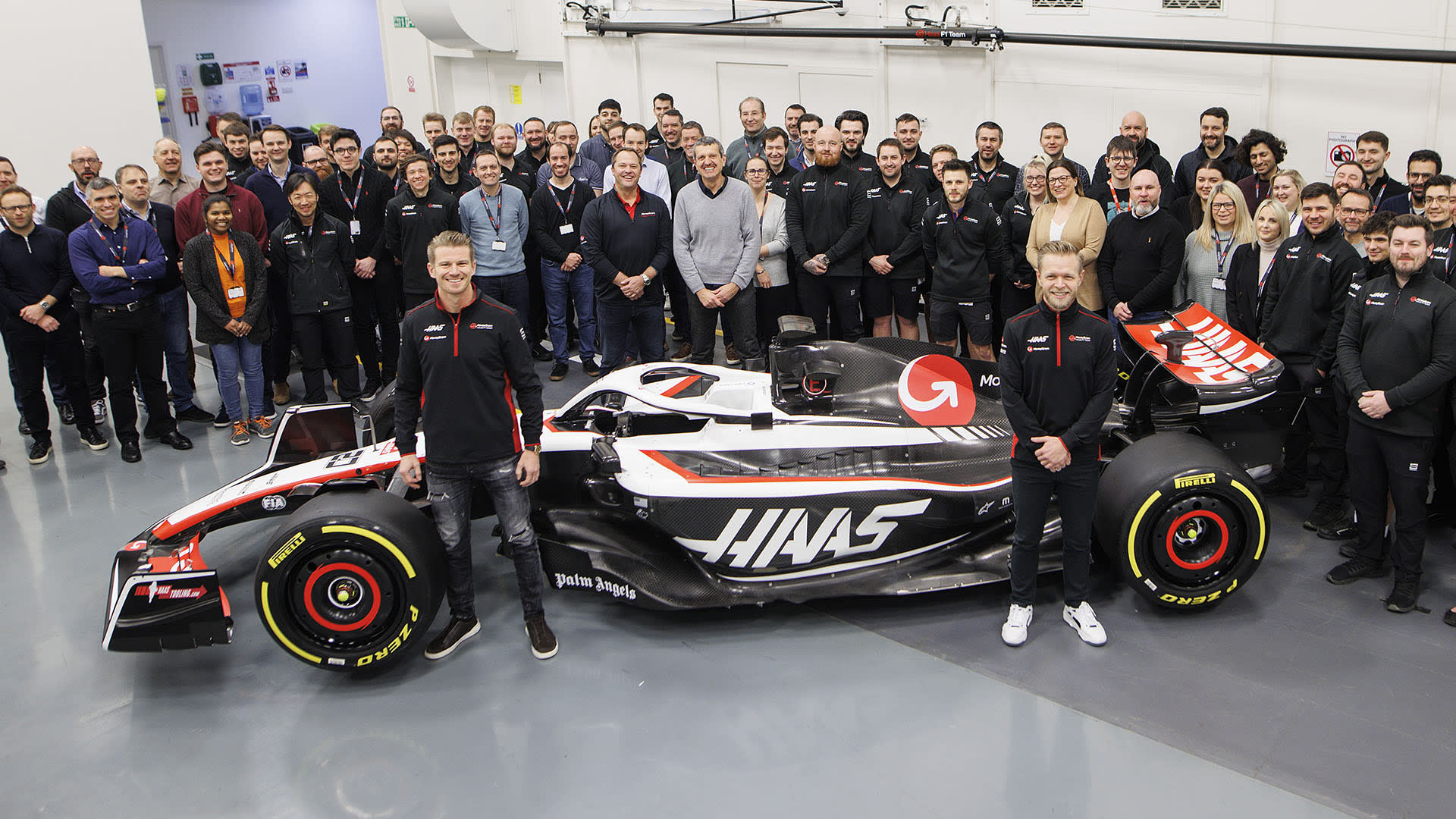 The @HaasF1Team VF-23 is here, and it's hitting the track #F1 ... Tweet From Marvel