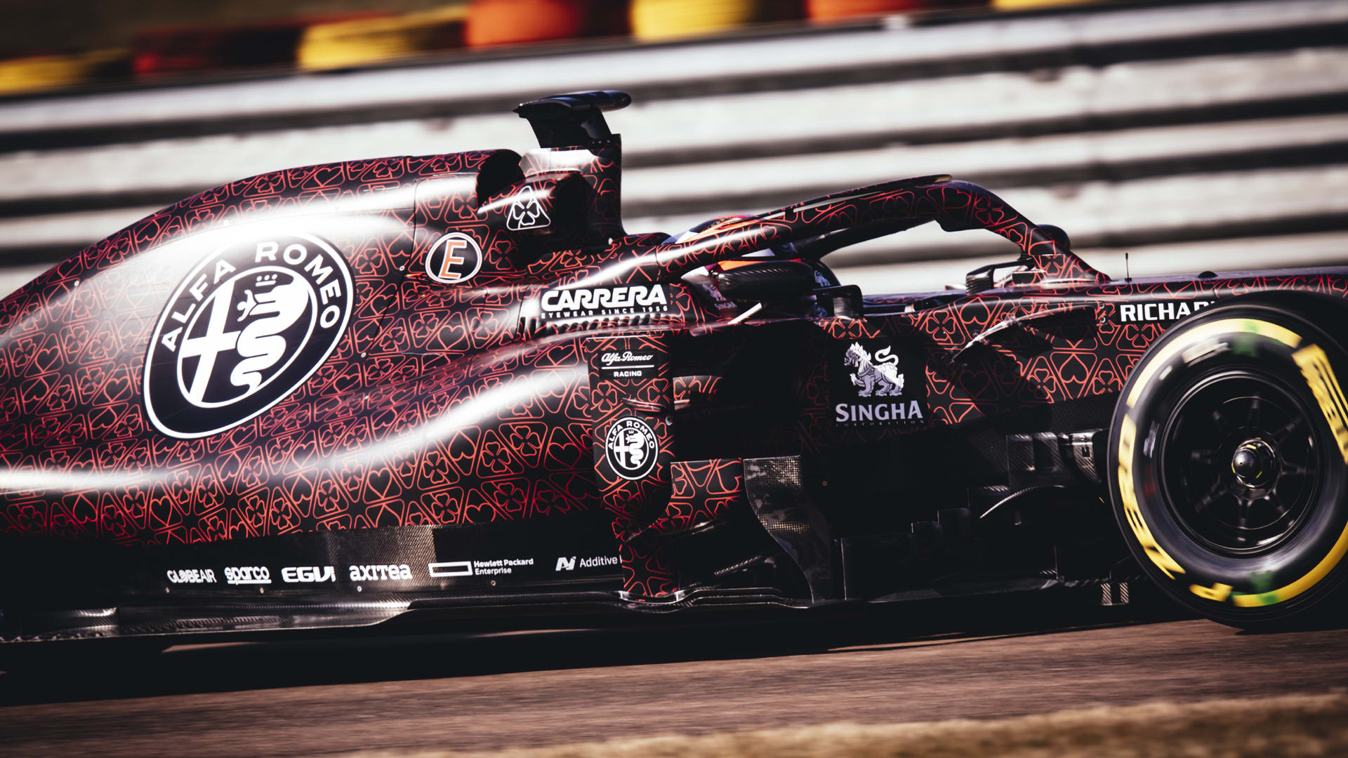 Alfa Romeo: Kimi Raikkonen debuts 2019 F1 car in special Valentine’s