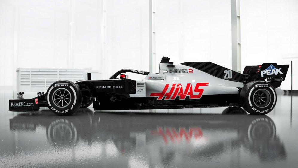 Haas first to reveal 2020 F1 car with return to traditional livery ...