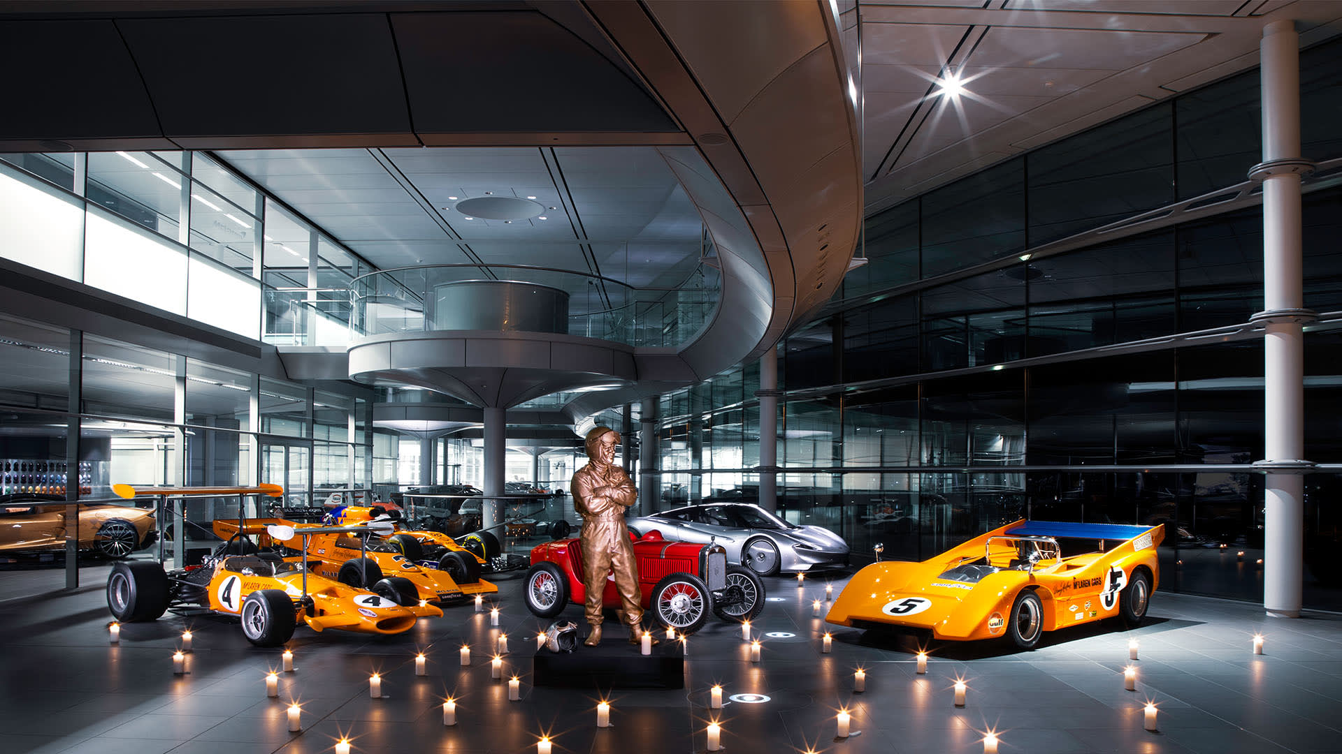 Mclaren Team Honour Founder Bruce Mclaren 50 Years On From His