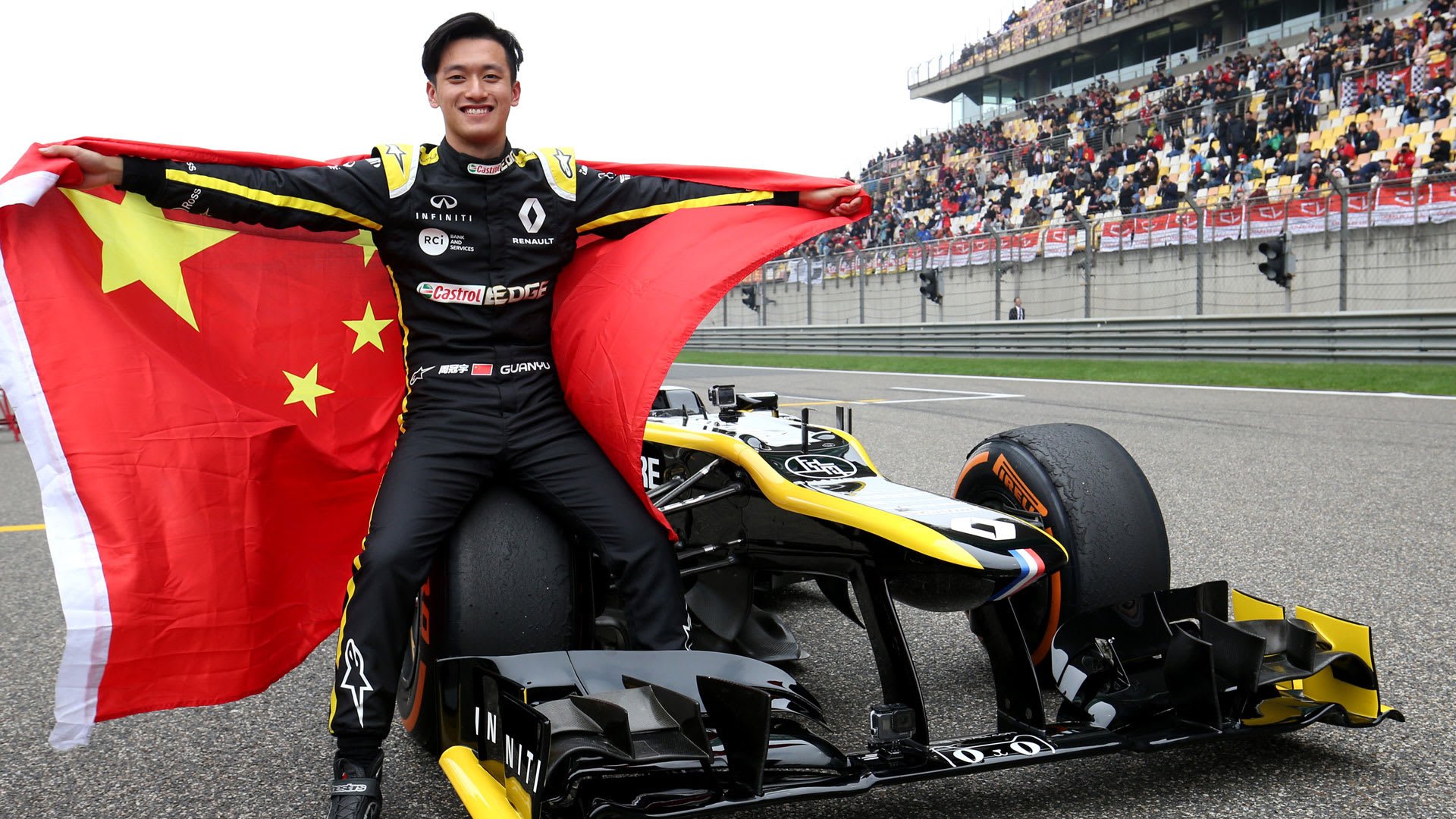 Chinese driver Guanyu Zhou to make Formula 1 practice debut with Alpine in  Austria | Formula 1