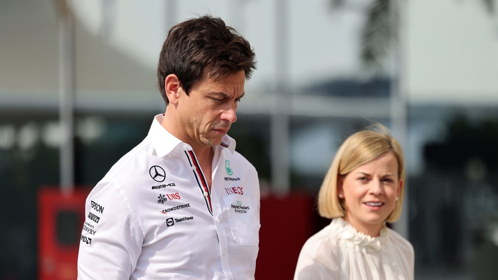 Toto Wolff and Susie Wolff