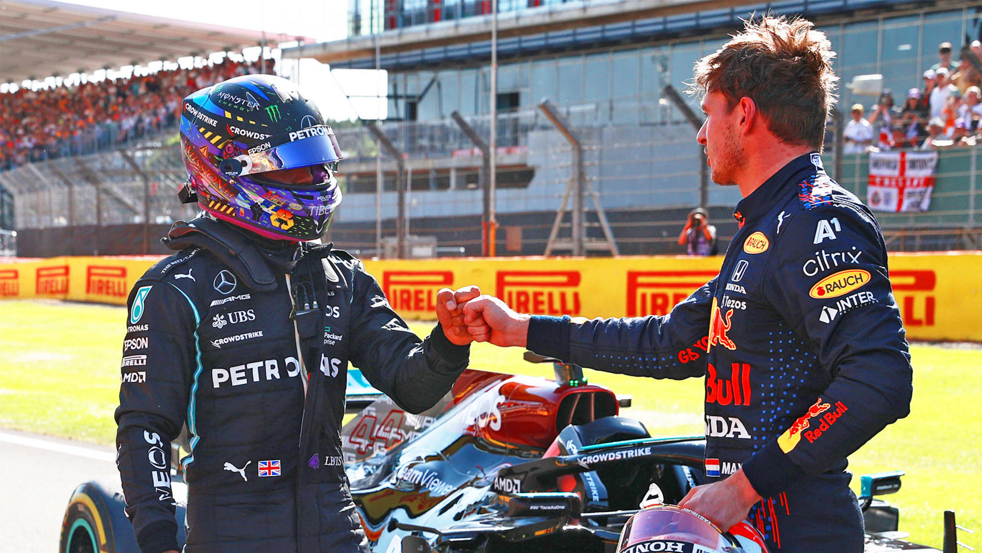 Hamilton ve Verstappen Birbirlerine Başarı Diliyor
