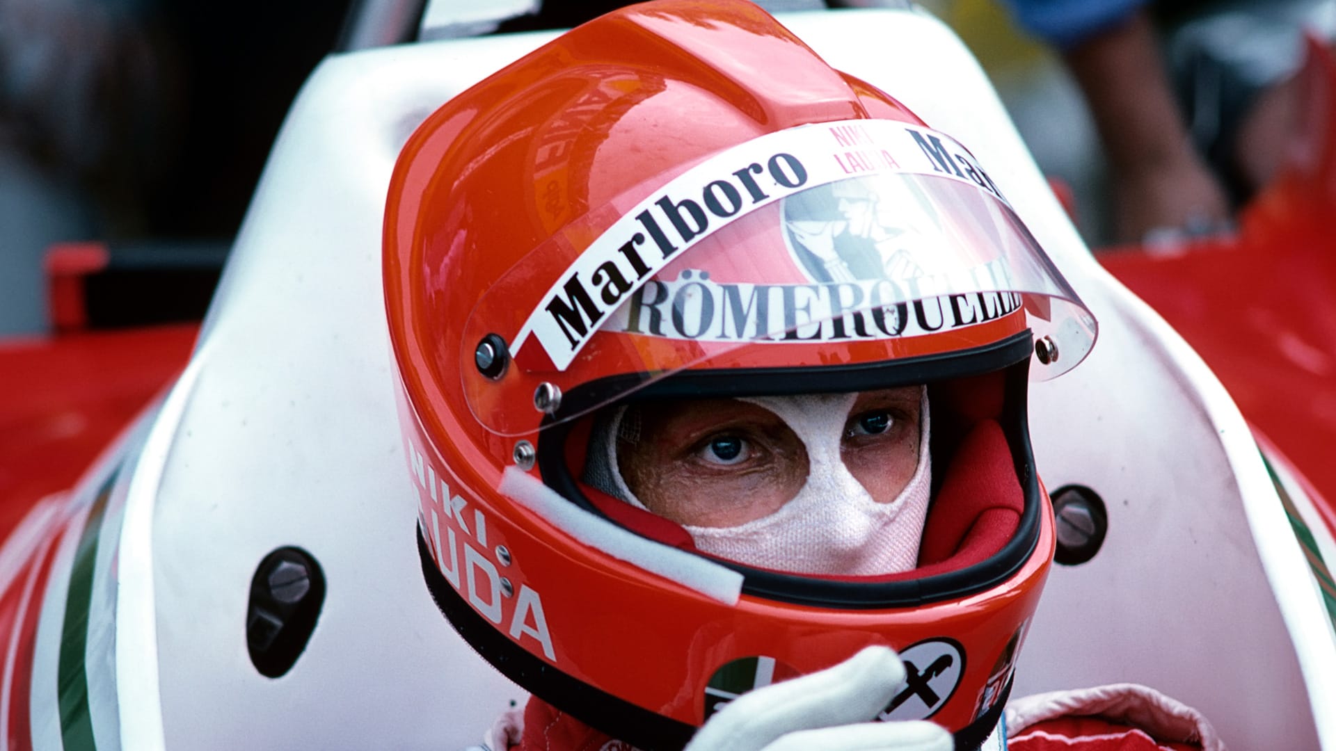 ayrton senna face after crash