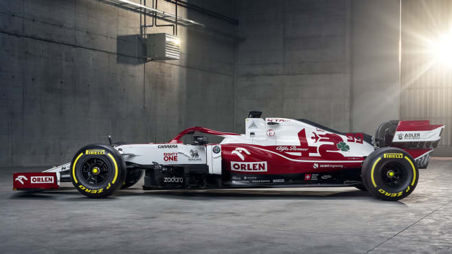 storm Accusation Hold Alfa Romeo C41 revealed: Fresh look for Alfa Romeo as they launch C41 car  for 2021 | Formula 1®