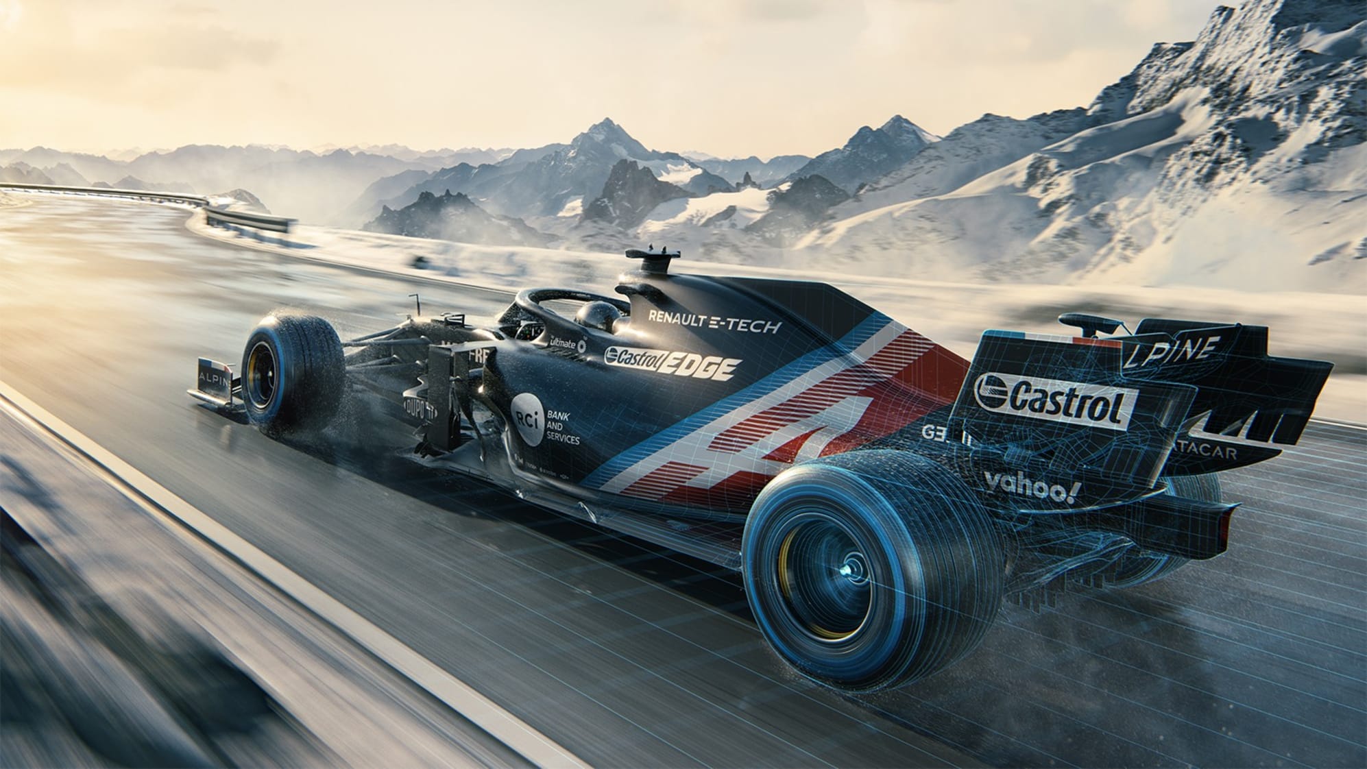 FIRST LOOK Alpine reveal interim 'winter livery' featuring black