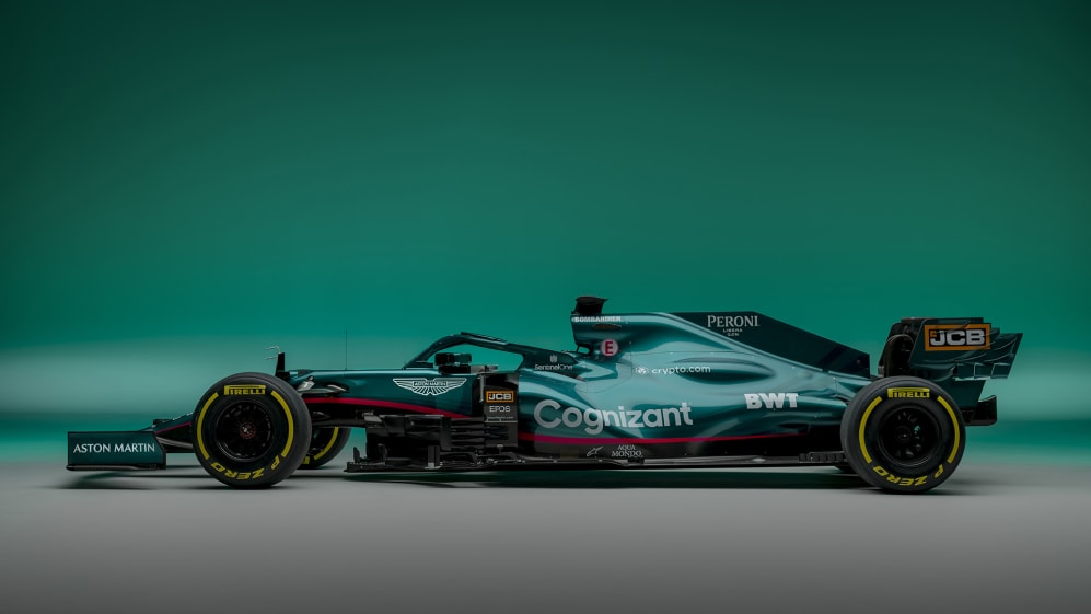 Expect it Active Back, back, back (part Aston Martin are back: See the first pictures and video of Sebastian Vettel  and Lance Stroll's AMR21 F1 car for 2021 | Formula 1®
