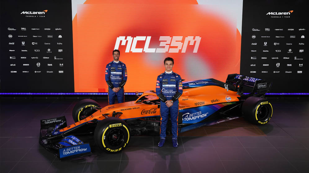 McLaren 2021 F1 car launch: McLaren unveil Mercedes-engined MCL35M to be  piloted by Ricciardo and Norris in 2021
