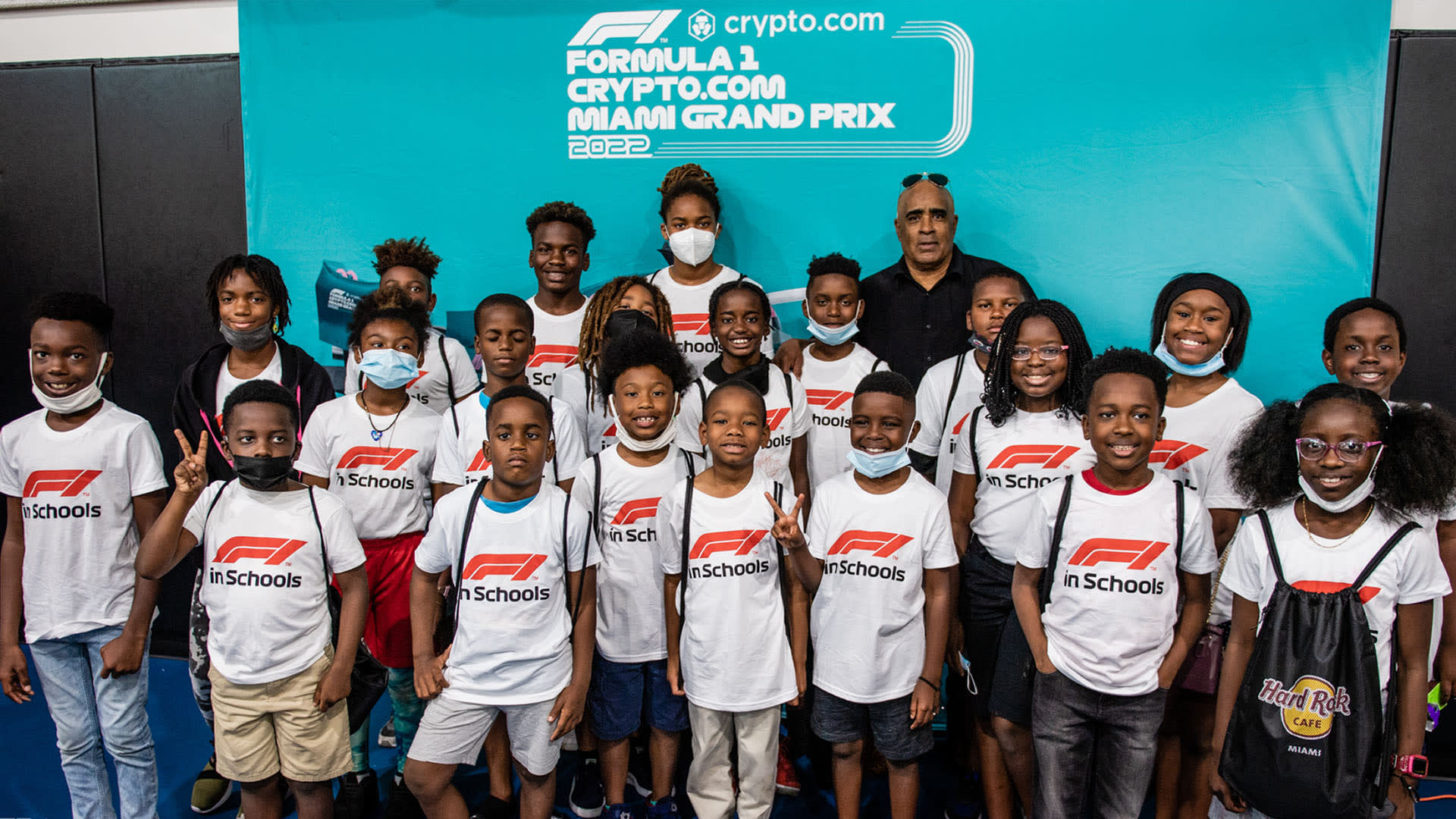 Miami Grand Prix surprises F1 in School students with tickets to first-ever event at Hard Rock Stadium