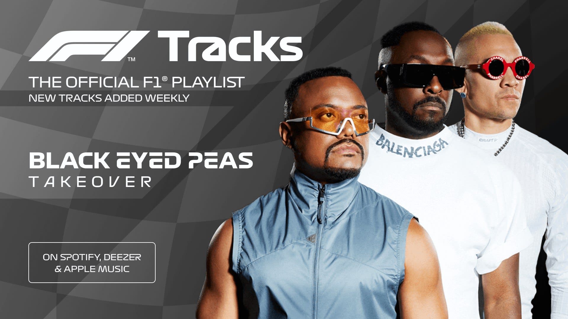 F1 TRACKS: Grammy award-winners the Black Eyed Peas take over the official F1 playlist - Vimarsana News