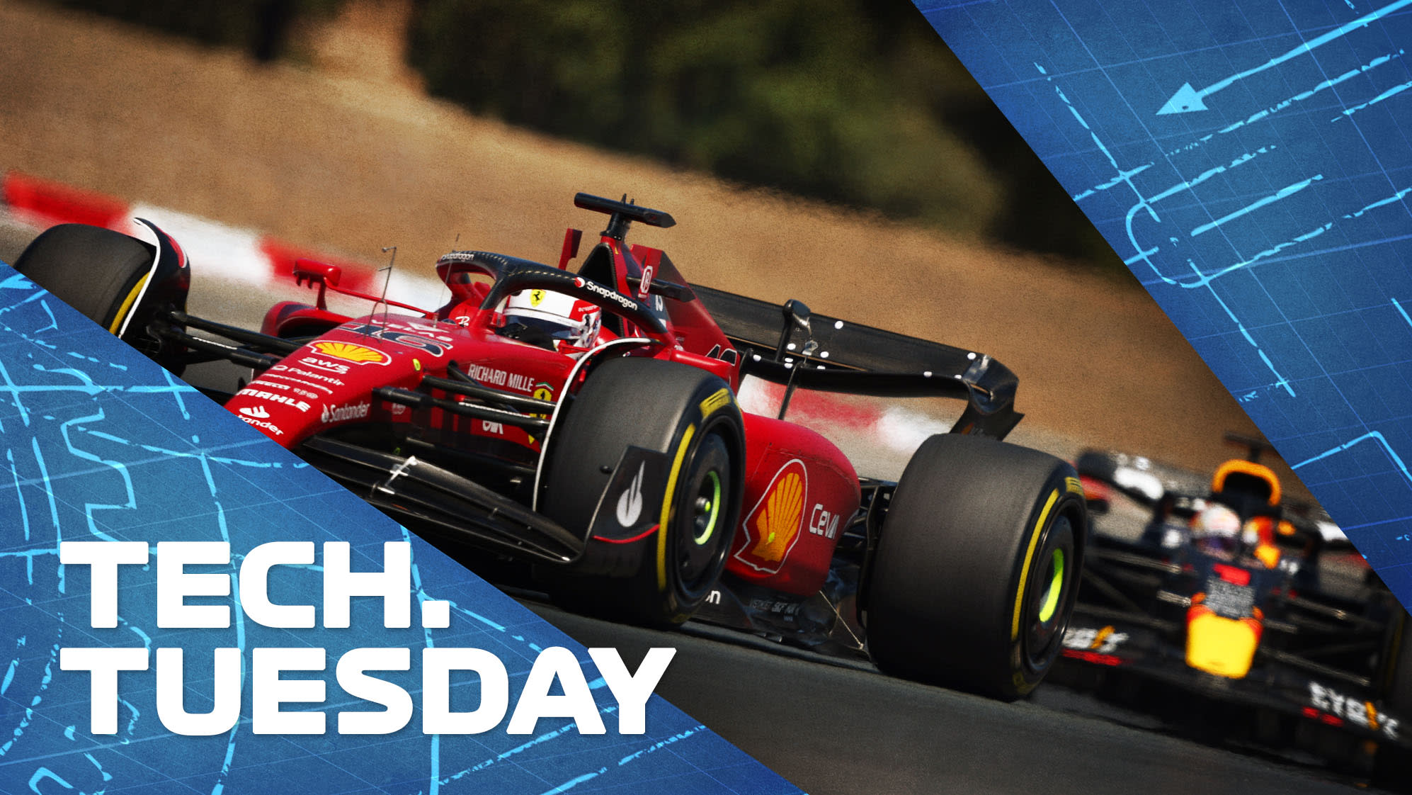 TECH SELASA: Menganalisis pengaturan asupan lantai pintar Red Bull dan Ferrari untuk Paul Ricard