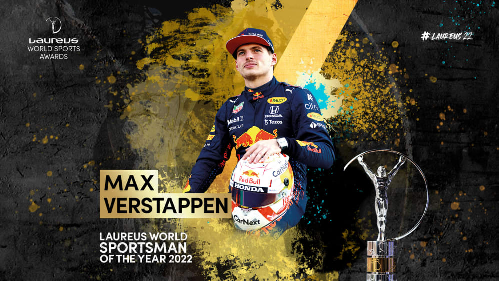 Verstappen scoops Laureus World Sportsman of the Year Award for 2022 | Formula 1®