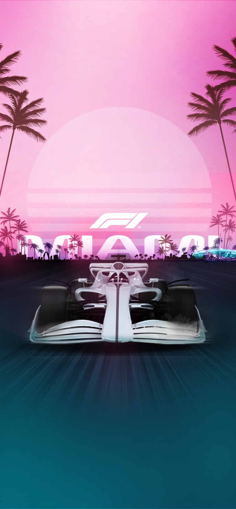 Mark Miami's first Grand Prix with a downloadable wallpaper | Formula 1®