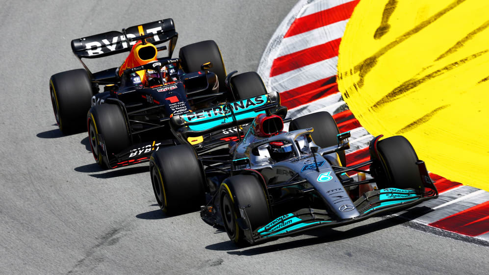 Verstappen says he enjoyed 'really cool fight' with Russell on the way to  Spain victory as he addresses DRS issue | Formula 1®