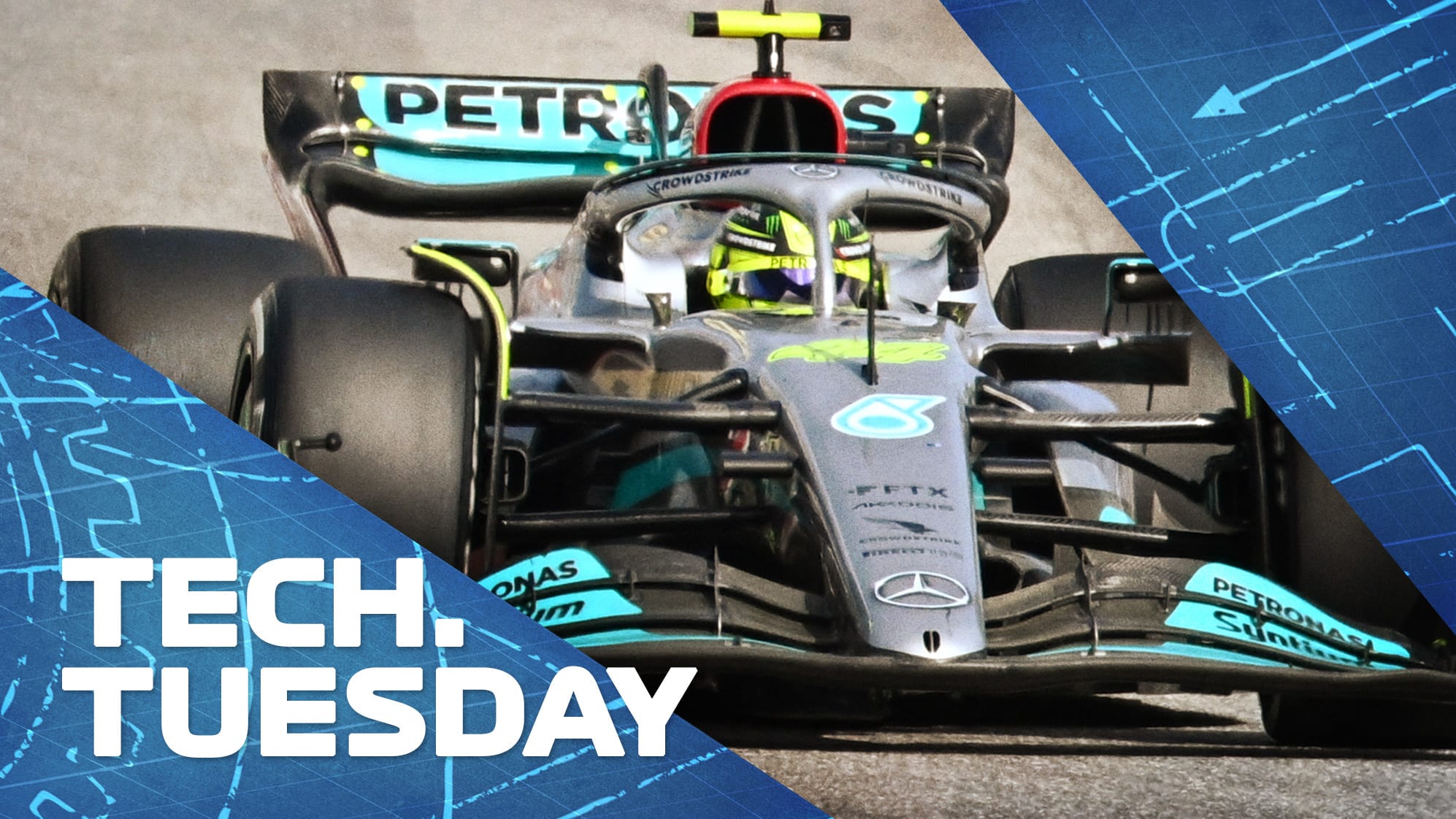 TECH TUESDAY: Why Mercedes' experimental front wing caused a stir in Texas | Formula 1® - Formula 1