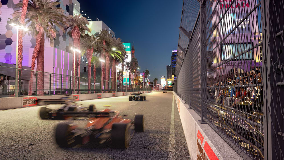 F1 volta a Las Vegas 41 anos após corrida em estacionamento de hotel