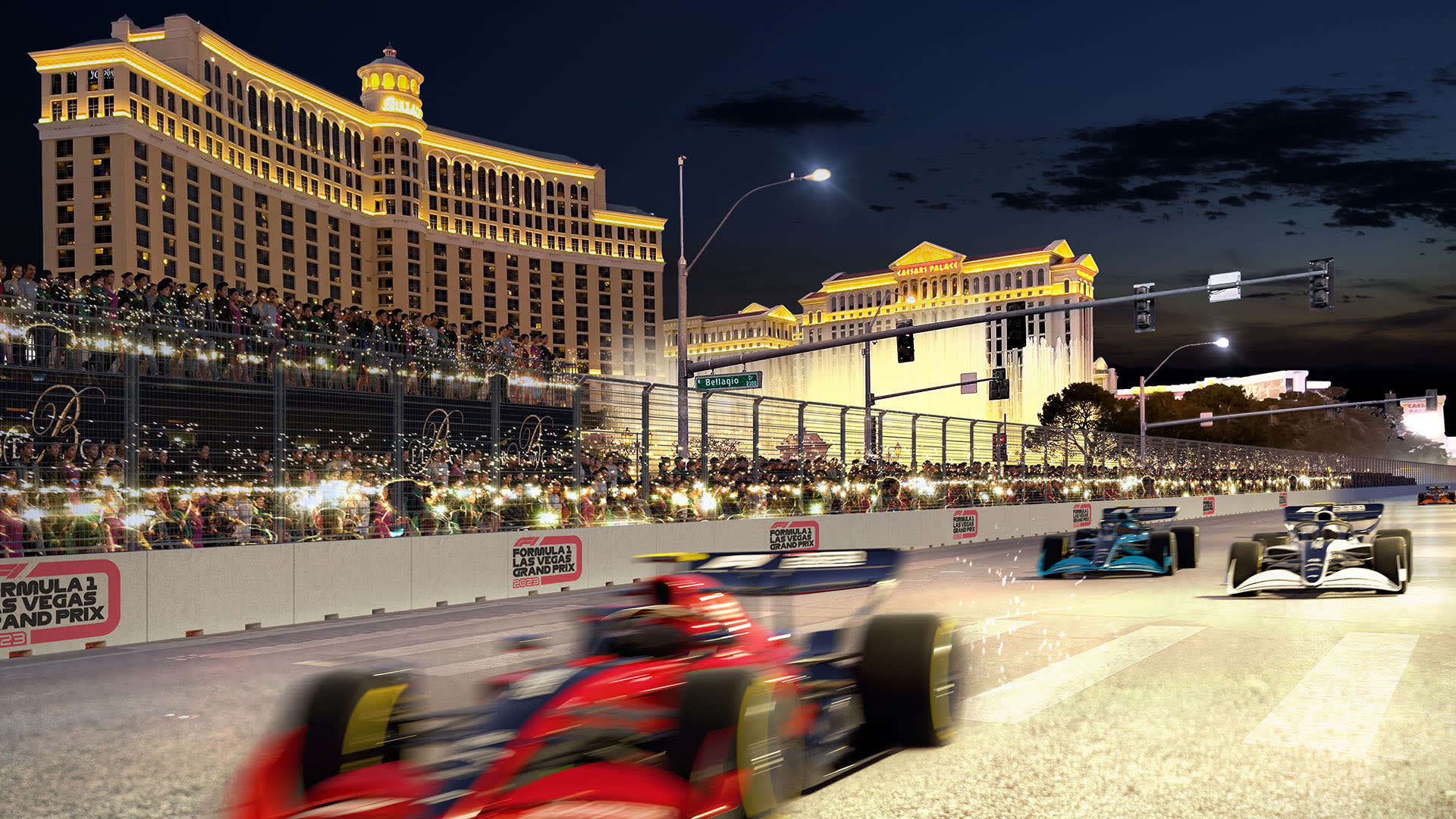 Las Vegas to host Formula 1 night race from 2023 - Formula 1