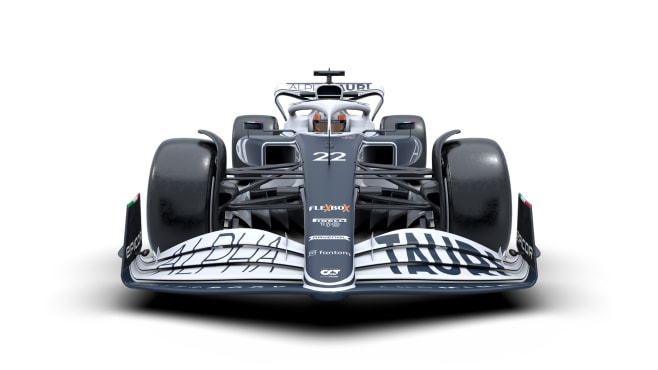AlphaTauri reveal their 2022 F1 car, the AT03 | Formula 1®