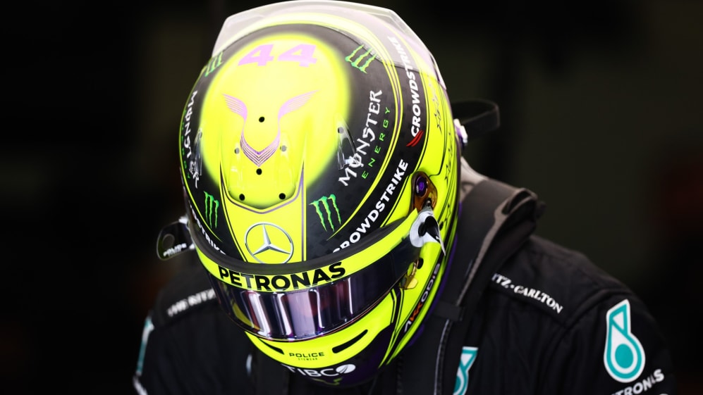 lewis hamilton helmet