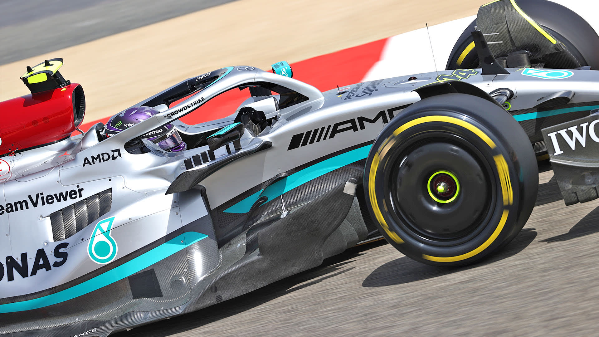 Mercedes has unveiled Lewis Hamilton's Formula One car for the 2022 season