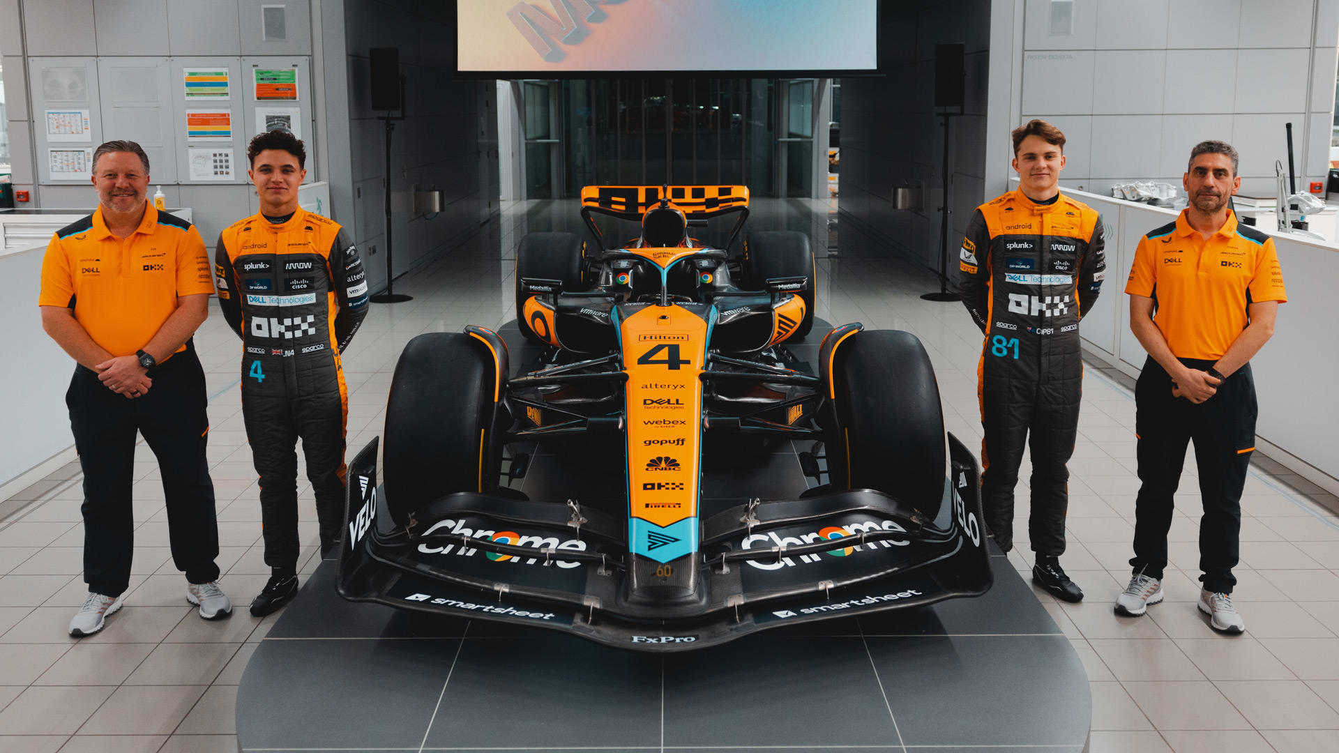 The sixth 2023 challenger to be revealed! #F1 @McLarenF1 ... Tweet From Marvel