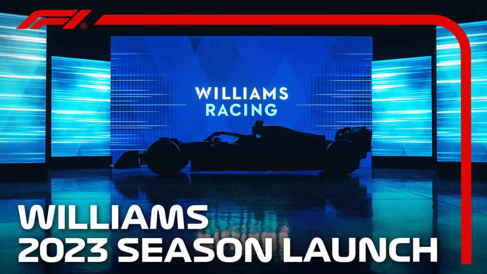 Williams FW45 2023 season launch watch live