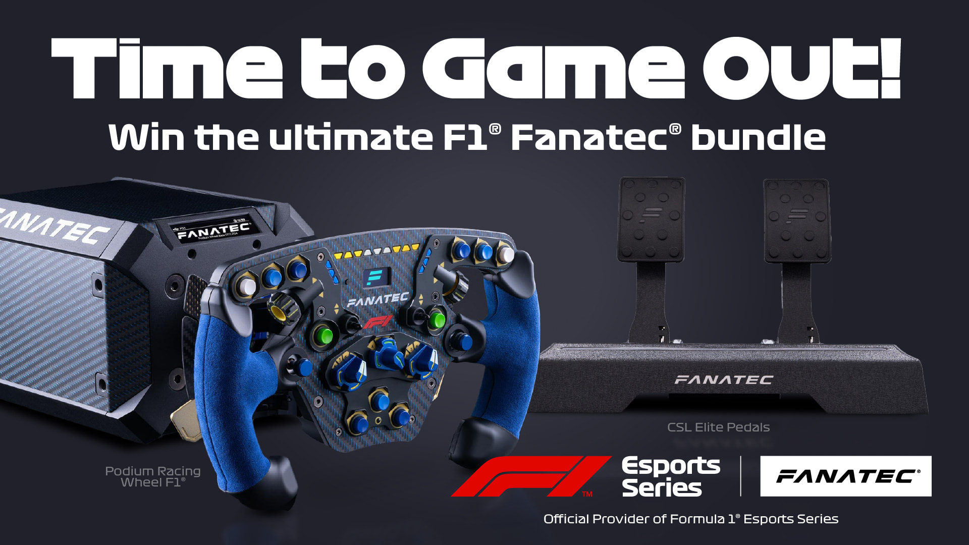 F1 Esports: Your chance to win the latest Fanatec equipment 
