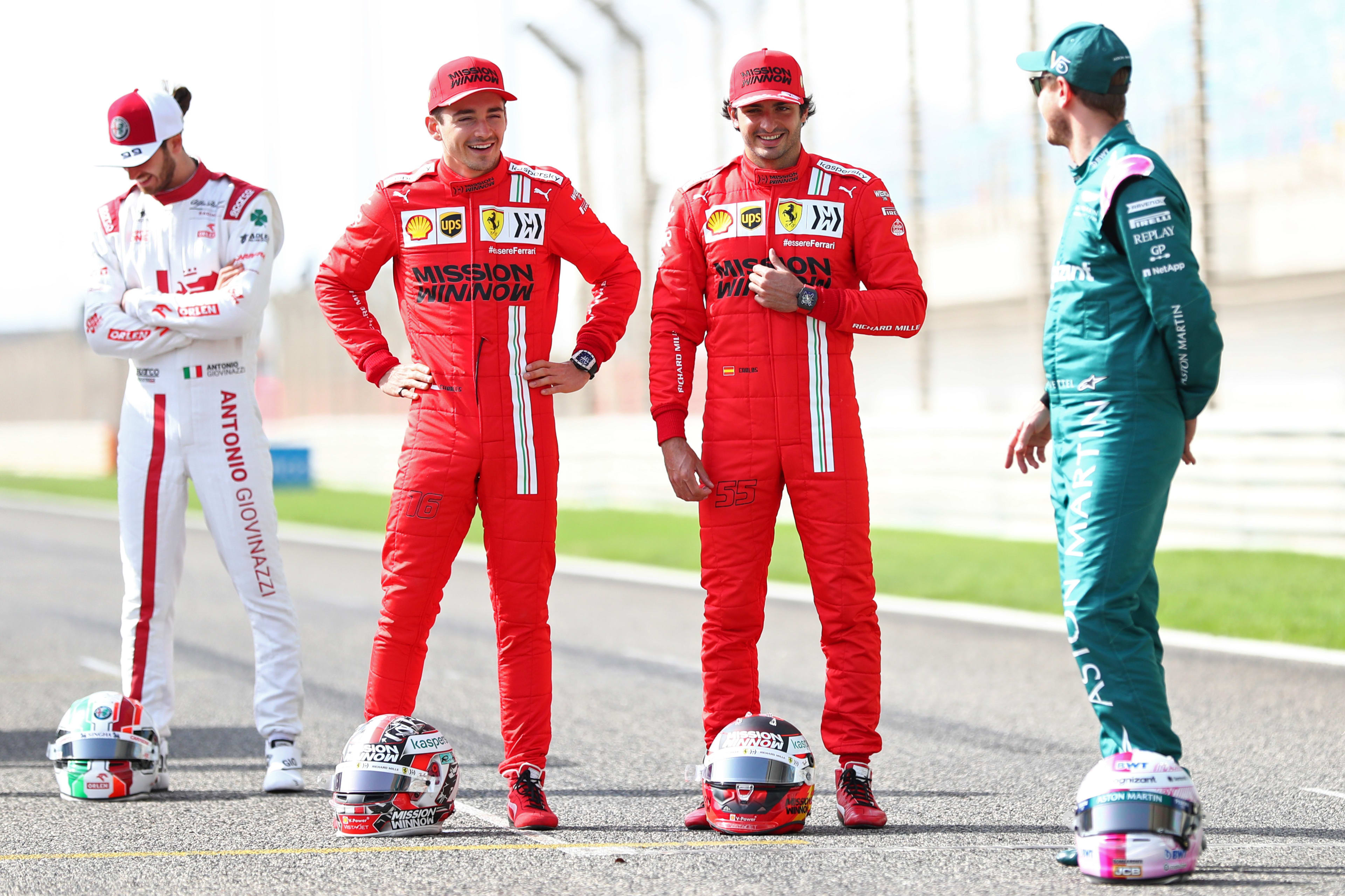 Ferrari drivers Sainz and Leclerc reveal what they've learned from each  other after the first 3 rounds | Formula 1®