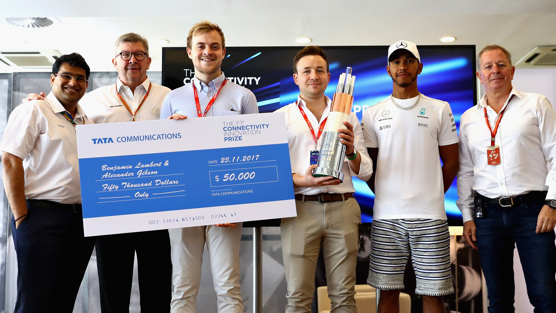 IoT solution wins Tata Communications’ F1® Connectivity Innovation Prize