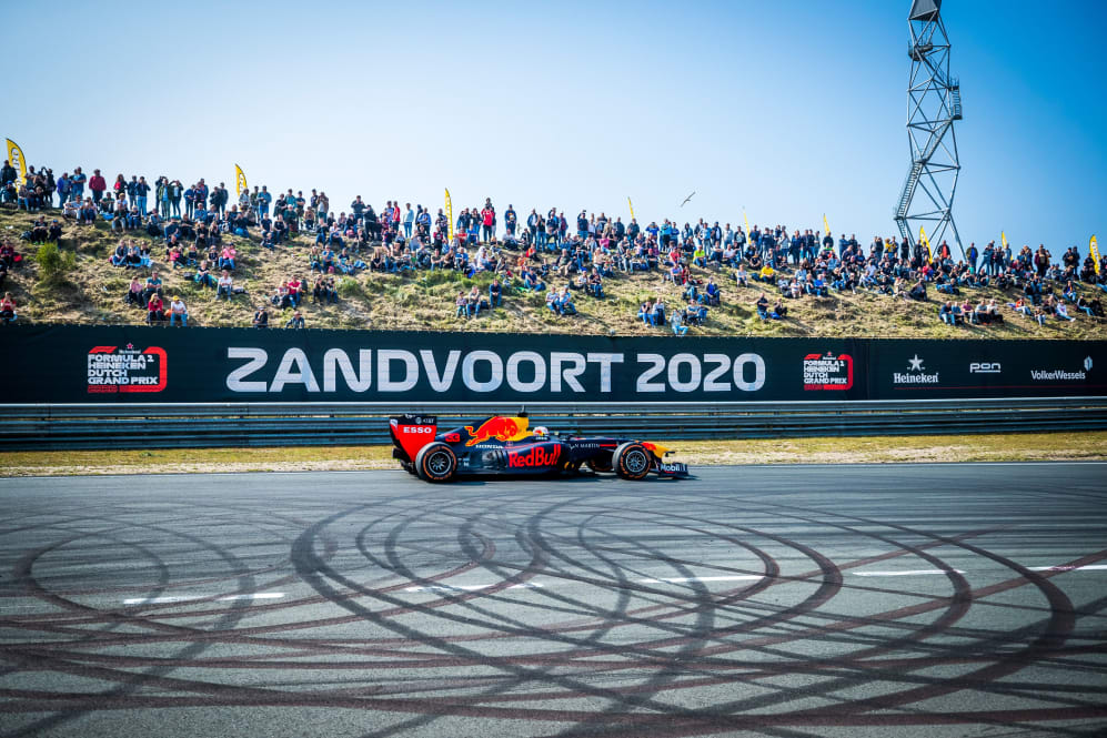 Zandvoort Circuit Run 2021 Verstappen And Gasly Hit The Track At Zandvoort Formula 1