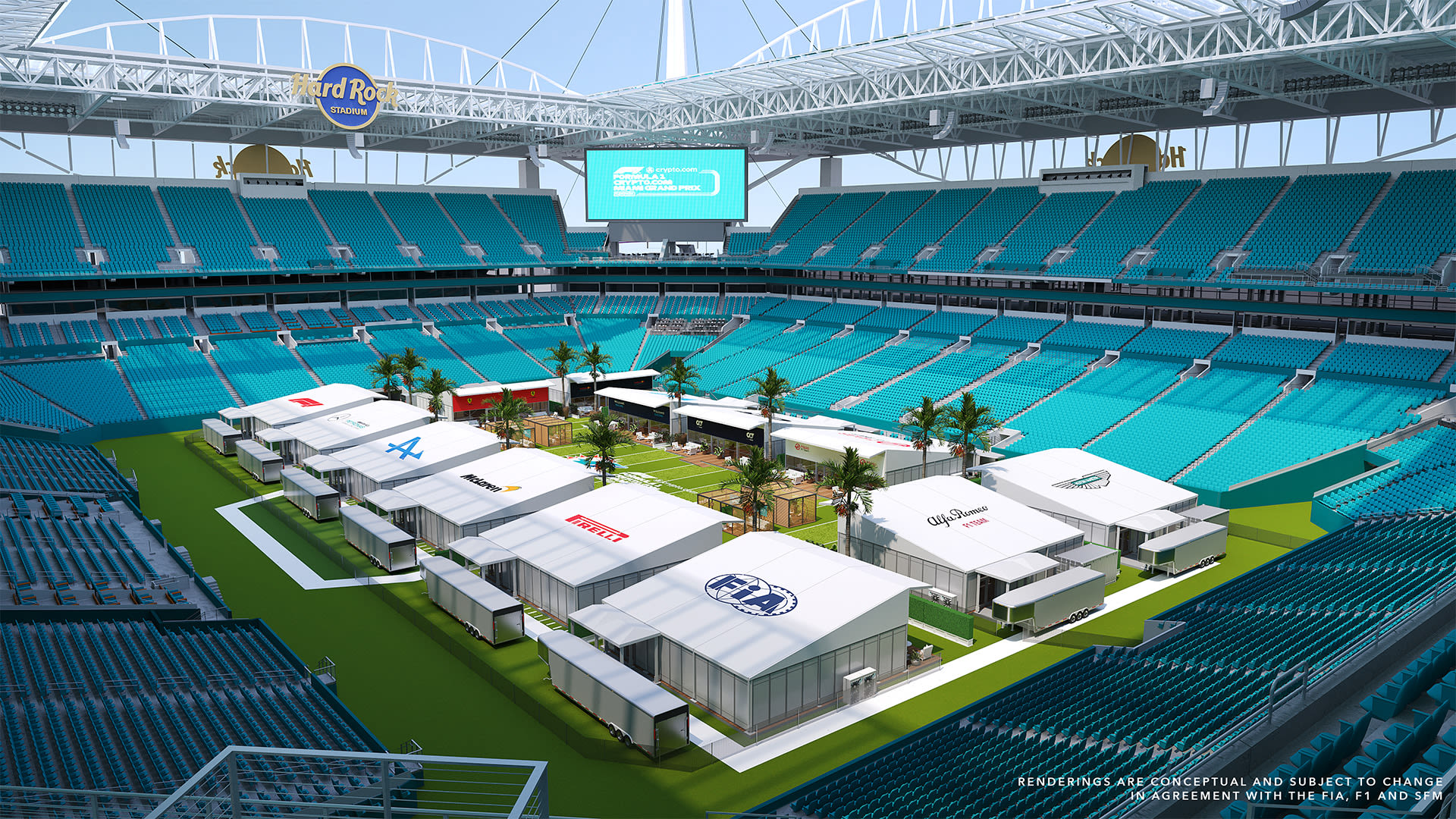 Miami GP organisers announce track to be resurfaced and paddock moved inside Hard Rock Stadium for 2023 race - Vimarsana News