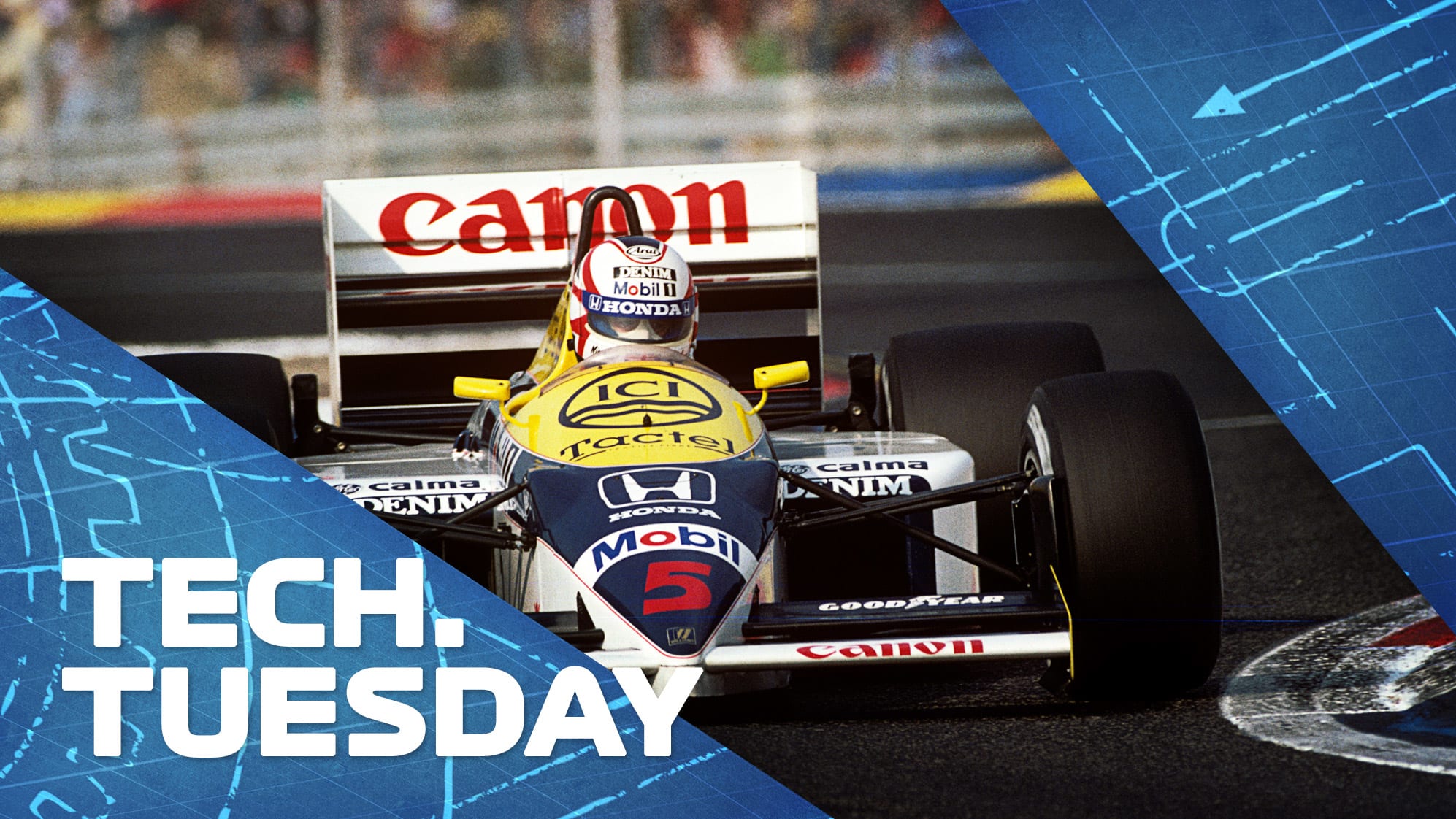 Tech Tuesday Under The Bodywork Of 1986 S Best F1 Car The Williams Fw11 Formula 1