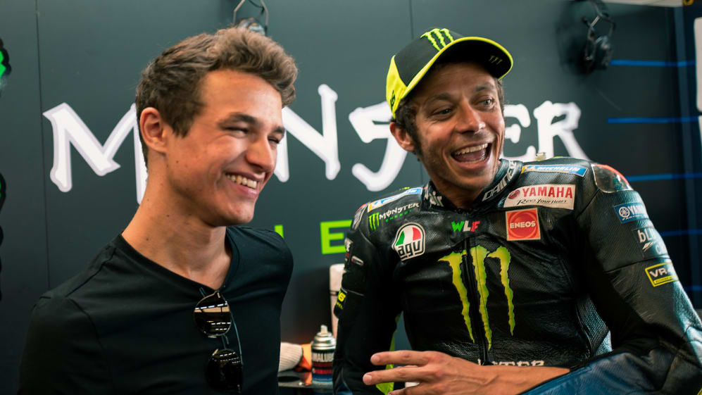Lando Norris to honour hero Valentino Rossi with tribute ...