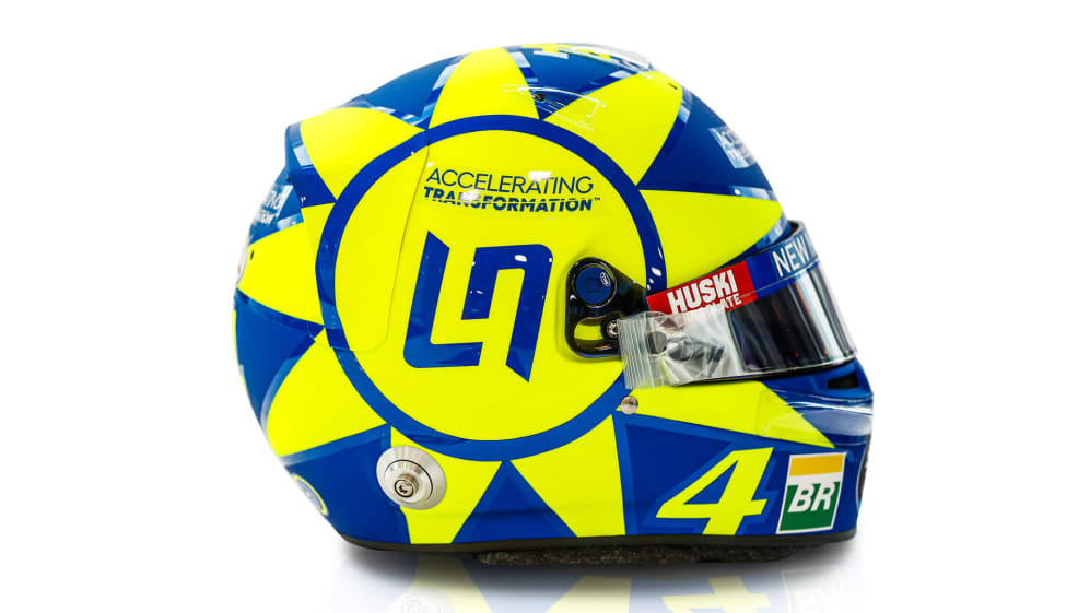 Lando Norris To Honour Hero Valentino Rossi With Tribute Helmet In Monza Formula 1