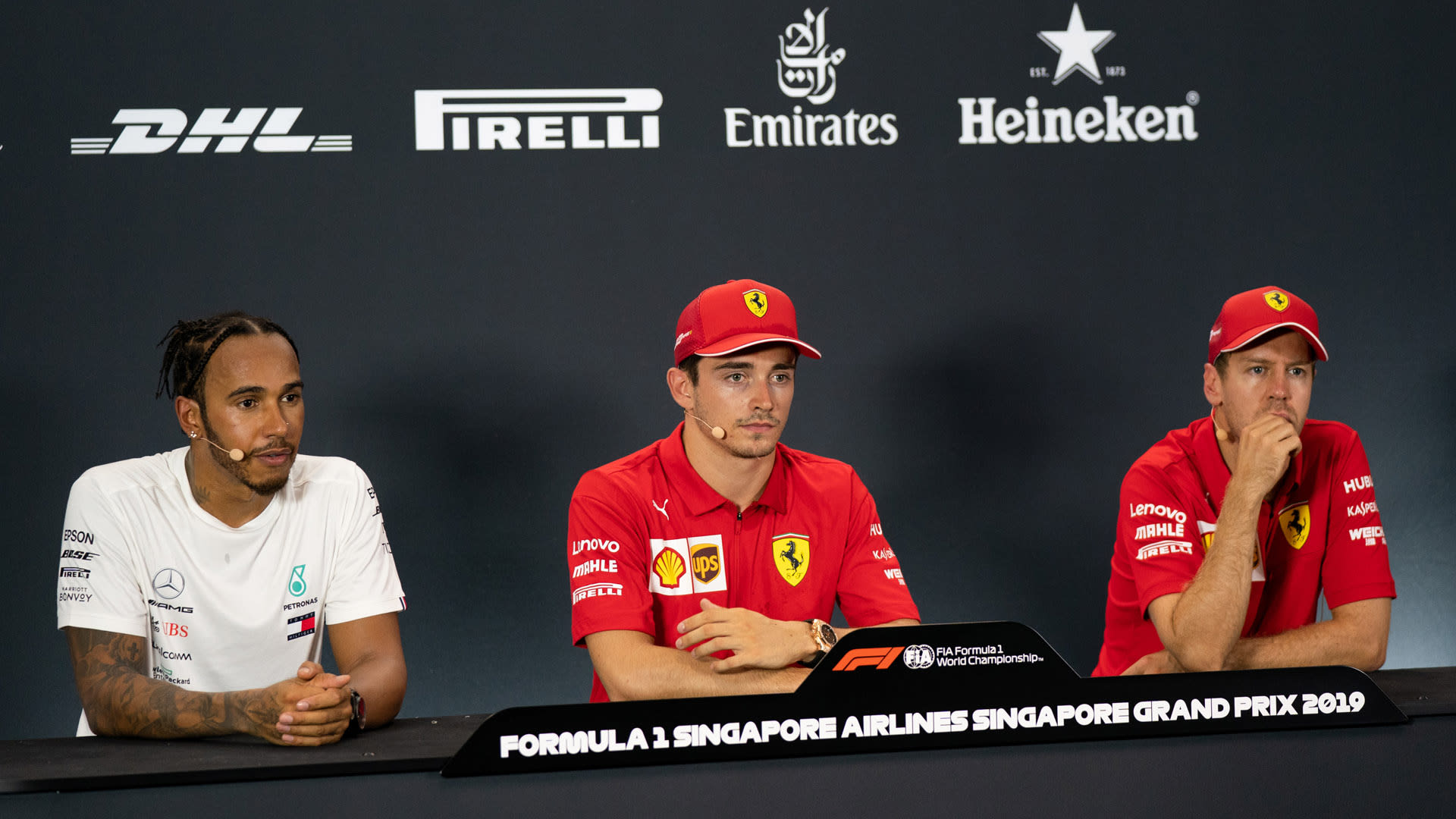 Fia Post Qualifying Press Conference Singapore Formula 1