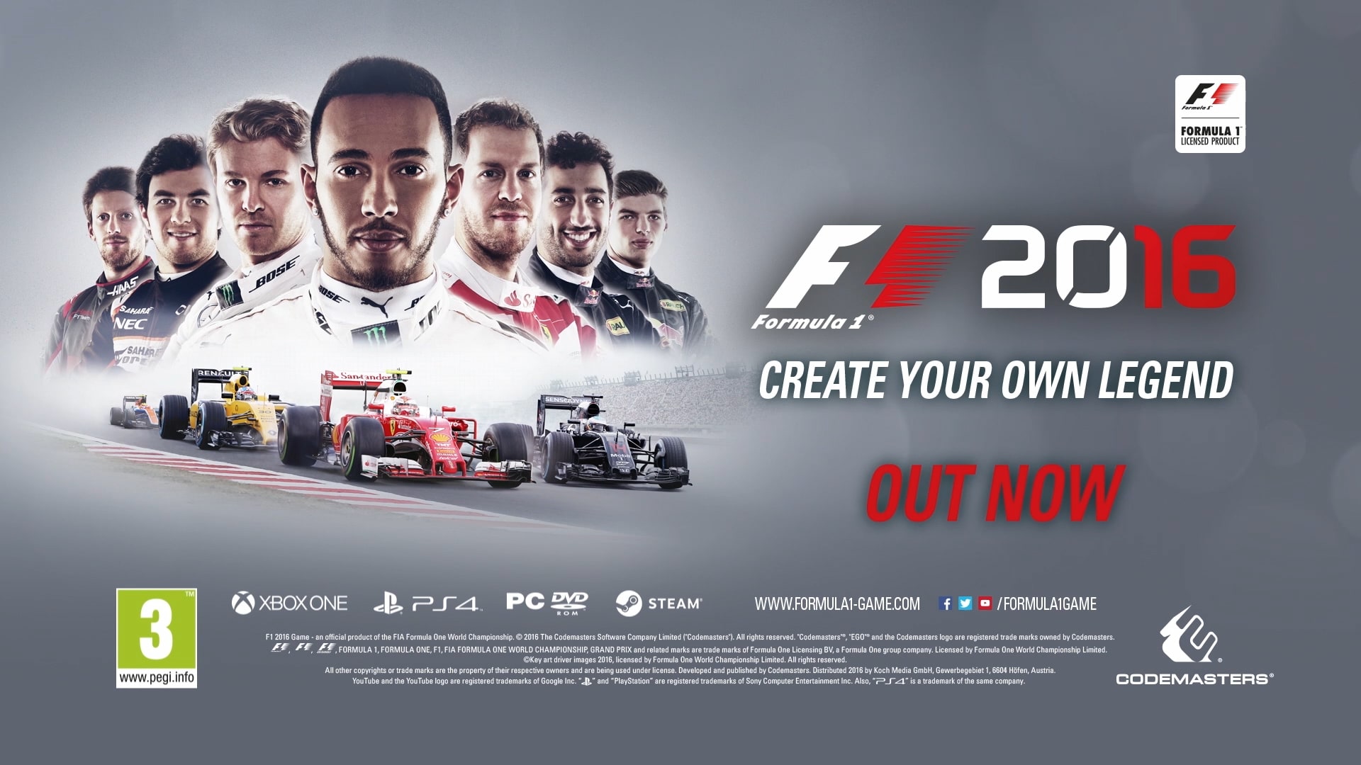 F1 Game F1 2016 Xbox One F1 2016 Xbox One Pro F1 2016 Review: Codemasters,  This, image size:1920x1080