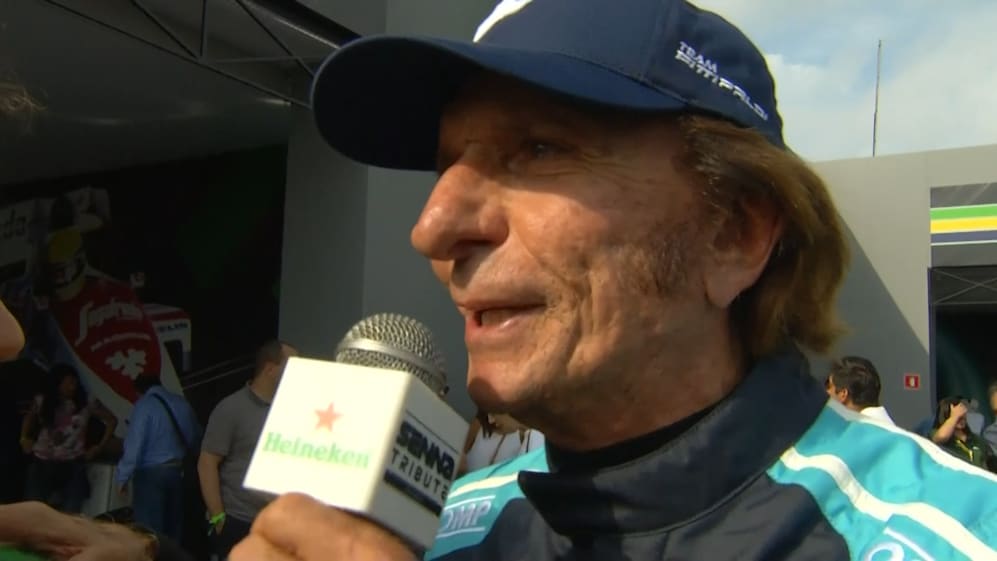 SENNA TRIBUTE: Emerson Fittipaldi tears up on emotional day