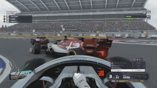 online gets competitive f1 racing today