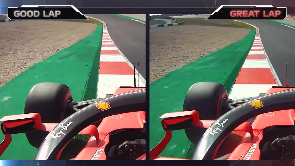 Good vs. Great: Two laps of Portugal with Charles Leclerc compared