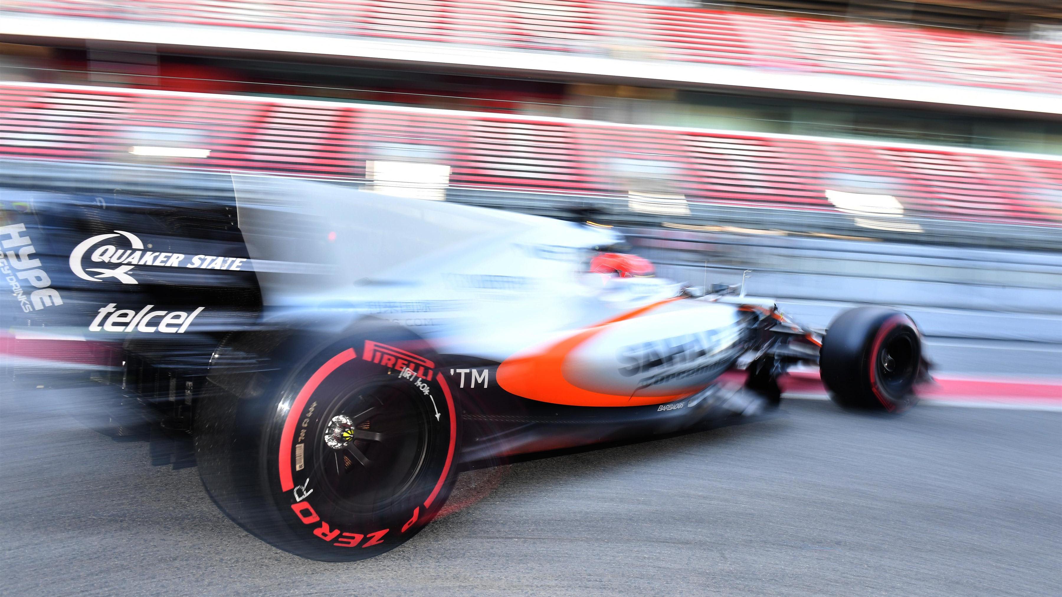 formula 1 testing day 2