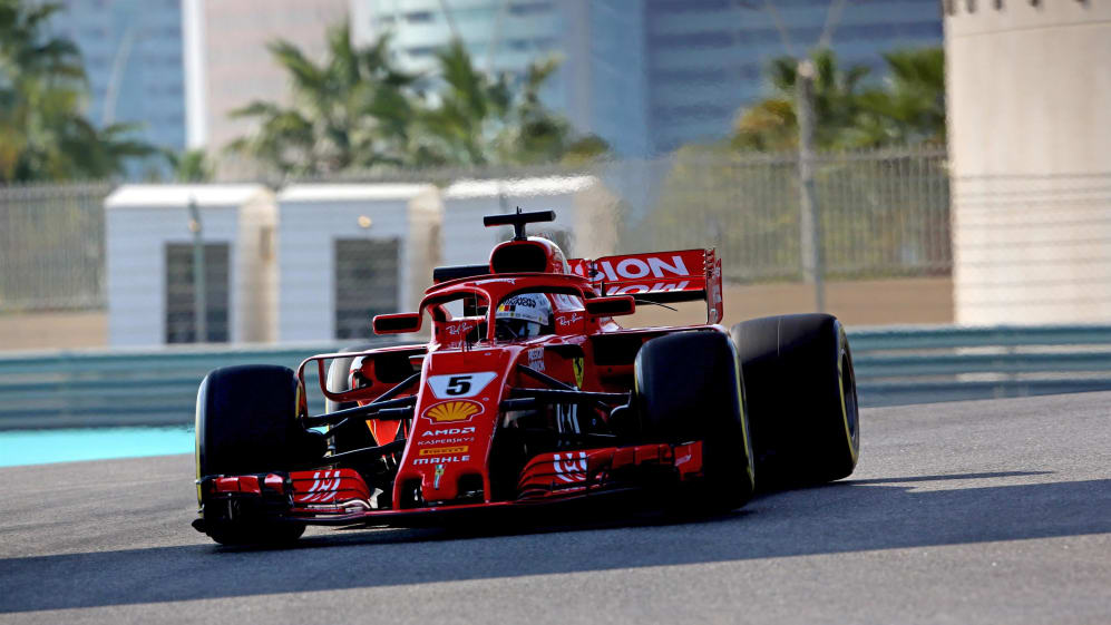 Vettel Tops Opening Day Tyre Test In Abu Dhabi After Spin Formula 1
