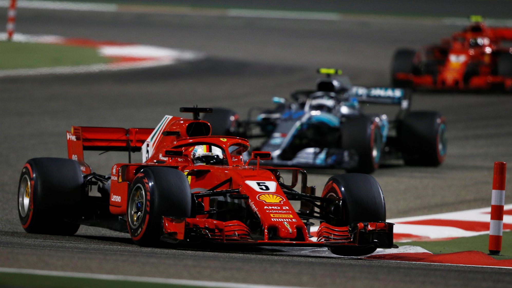 Sebastian Vettel, Ferrari, 2018