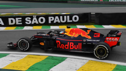 Ricciardo shrugs off penalty, Mercedes quickest in FP2