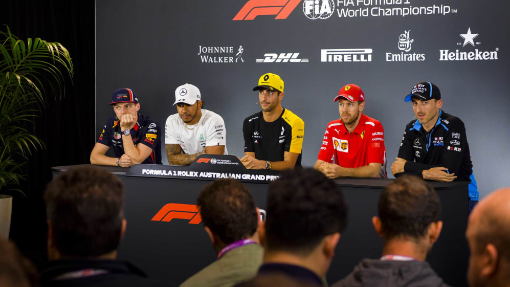 Grand Prix 2019 - FIA Drivers' Press Conference Formula 1®