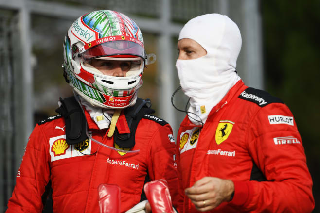 Vettel describes Leclerc as 'most talented driver I came across in 15 years  of F1' in farewell note to Ferrari team mate | Formula 1®