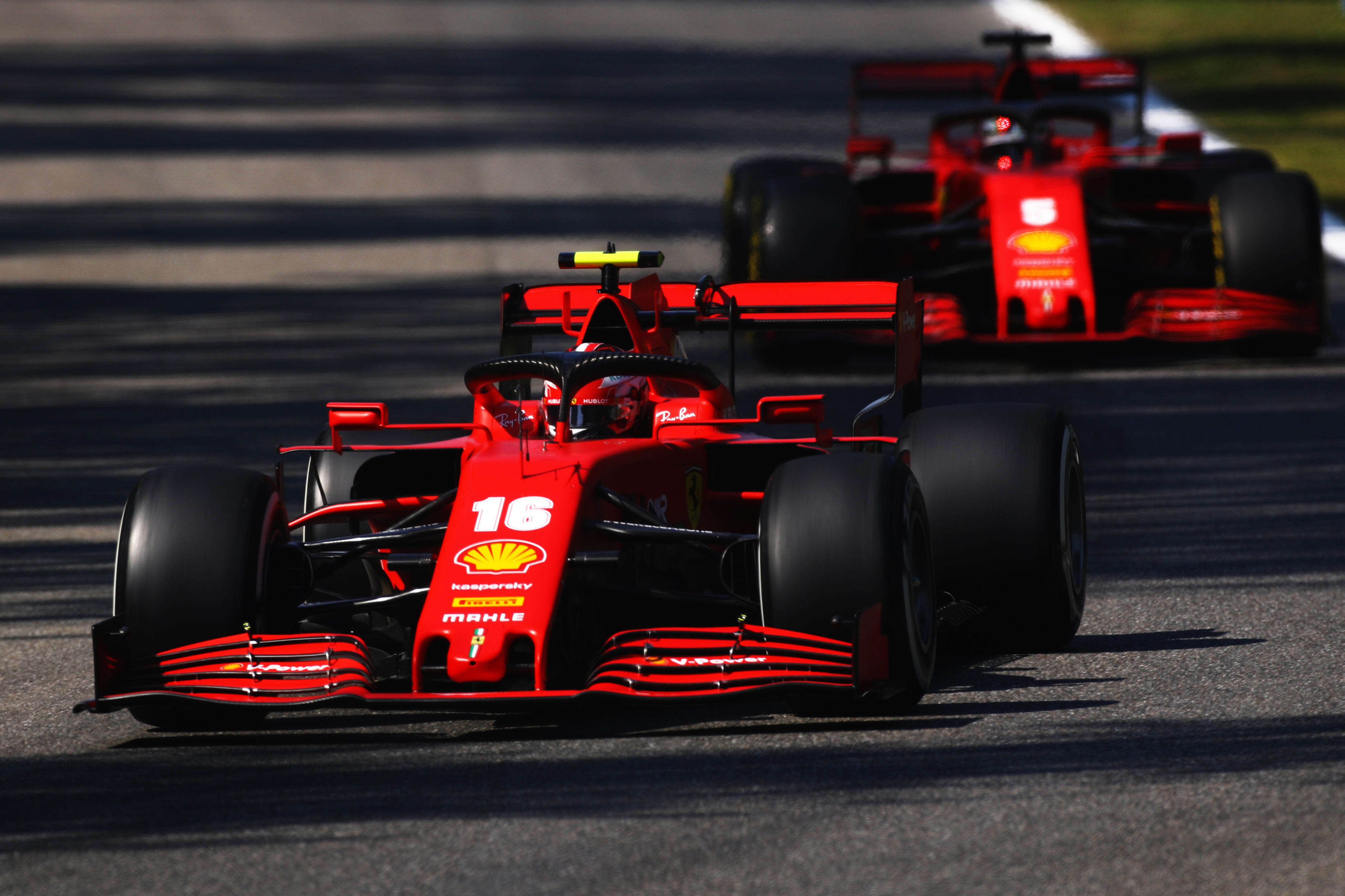 Vettel And Leclerc Targeting Q3 Despite Labelling Ferrari A Handful Around Monza Formula 1