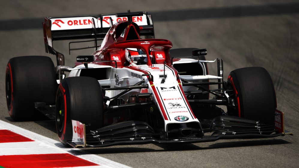 Raikkonen hails 'first positive day of the year' as he qualifies P14 – but  says Q3 was possible | Formula 1®